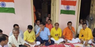 रामायण पाठ रामजी मंदिर पर पूर्णाहुति WhatsApp Image 2022 08 14 at 12.12.49 AM