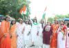 आजादी का अमृत महोत्सव के अन्तर्गत महिलाओ ने निकाली तिरंगा रैली WhatsApp Image 2022 08 15 at 8.58.36 AM