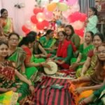 विश्व हिंदू परिषद बांसवाड़ा की दुर्गा वाहिनी एवं मातृशक्ति द्वारा आज विश्व हिंदू परिषद स्थापना दिवस और कृष्ण जन्माष्टमी उत्सव मनाया गया साथ ही बहनों द्वारा भजन कीर्तन का आयोजन बाहुबली कॉलोनी किया गया। WhatsApp Image 2022 08 19 at 6.41.10 AM