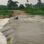 माही नदी करगचिया गांव में पुलिया की रपट पर युवक बहा तेज पानी की धारा में kargachiya pul