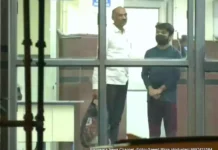 आरोपी आफताब के साथ फॉरेंसिक साइंस लेबोरेटरी ऑफिस से रवाना हुई पुलिस। 2248177 untitled 138 copy 002