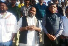 आदिवासी आरक्षण मंच का कारवा शुरु गोविंद गुरु राजकीय महाविद्यालय बांसवाड़ा के खेल स्टेडियम में कार्यक्रम हुआ। WhatsApp Image 2022 11 28 at 2.20.13 PM