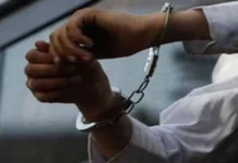 हनुमान मूर्ति विवाद मामले में प्रधान समेत 7 लोग को किया गिरफ्तार। arrest.jpg