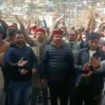 क्रिसमस सेलिब्रेशन रोके जाने पर बवाल, ग्रामीणों ने जमकर नारेबाजी की। 2352521 untitled 21 copy