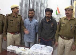 पुलिस थाना राजतालाब ने 15 लाख के सोना चांदी के जेवर किए बरमाद। WhatsApp Image 2022 12 25 at 12.34.05 PM