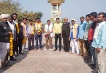 बागीदौरा मंडल भाजपा युवा मोर्चा की बैठक। WhatsApp Image 2022 12 27 at 2.31.55 PM