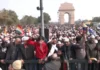 जैन समुदाय के लोगों ने प्रदर्शन किया देखें इंडिया गेट पर भीड़ की तस्वीरें। 2377758 untitled 121 copy e1672570987699