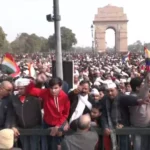जैन समुदाय के लोगों ने प्रदर्शन किया देखें इंडिया गेट पर भीड़ की तस्वीरें। 2377758 untitled 121 copy e1672570987699