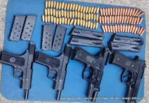 पूर्व विधायक के घर में मिला हथियार और गोला-बारूद। 2404569 untitled 3 copy 2