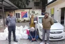 40 कार्टून अवैध शराब के साथ तस्कर को किया गिरफ्तार एक कार भी बरामद की। 2407952 untitled 67 copy