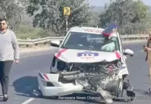 पुलिस वाहन की चपेट में आने से छह माह के बच्चे की हुई मौत 5 हुए घायल। 2434830 untitled 151 copy