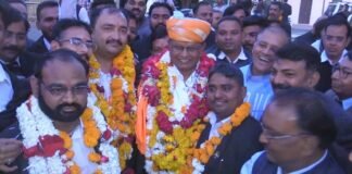 बांसवाड़ा जिला अभिभाषक संघ 2023 के चुनाव में किसको कितने मत मिले और किसकी कितने मतों से हुई हार। WhatsApp Image 2023 01 18 at 3.30.14 PM