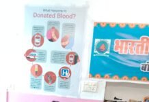 भारतीय ब्लड सेंटर के सहयोग से संजय ने रक्त दान कर मरीज की बचाई जान। WhatsApp Image 2023 01 25 at 14.19.09