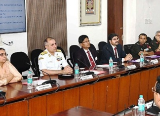 नई दिल्ली से आए भारत समेत विभिन्न देशों के सैन्य व प्रशासनिक उच्च अधिकारियों के 17 सदस्यीय दल 1 o fn arthik samajik time