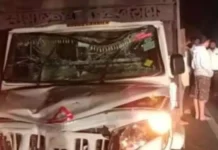 पिकअप वैन की बाइक से टक्कर, 2 नाबालिगों समेत 5 की हुई मौत। 2702577 untitled 117 copy