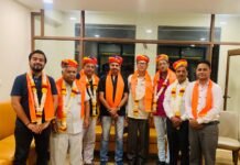 अखिल भारतीय क्षत्रिय मेवाड़ा कलाल के राष्ट्रीय पदाधिकारियों का बांसवाड़ा प्रवास पर हार्दिक स्वागत व अभिनंदन किया गया। WhatsApp Image 2023 03 25 at 6.13.22 PM