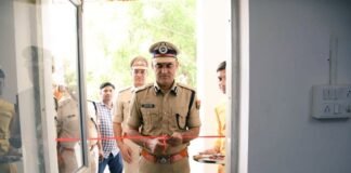 साइबर थाने का उद्घाटन बांसवाड़ा कलेक्ट्री परिसर में किया रैंज उदयपुर D I G अजयपाल लाम्बा द्वारा Fs83yNlWYAEUcKT
