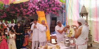 महावीर जन्म कल्याण महोत्सव बड़े हर्षोल्लास के साथ मनाया 1008 भगवान महावीर स्वामी का जन्म कल्याण महोत्सव आज बड़े हर्षोल्लास के साथ मनाया, WhatsApp Image 2023 04 03 at 3.26.40 PM 1