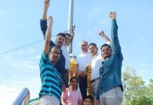 बाबा साहब जयंती पर माल्यार्पण कार्यक्रम। WhatsApp Image 2023 04 14 at 11.19.51 AM