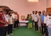 कांग्रेस कमेटी कार्यालय मे शनिवार को जवाहर लाल नेहरू की 59 वी पुण्यतिथि पर श्रद्धांजलि दी। WhatsApp Image 2023 05 27 at 6.02.53 PM