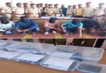 सुपारी लेकर 3 बड़े व्यापारियों को किया था अगवा गैंग के 6 सदस्य को किया गिरफ्तार। 3040521 untitled 7 copy