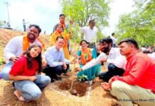 लालड़ी उपवन का शुभारंभ,किया कलेक्टर प्रकाशचंद्र ,डॉ रक्षा सराफ ने 0 bn news