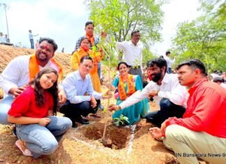 लालड़ी उपवन का शुभारंभ,किया कलेक्टर प्रकाशचंद्र ,डॉ रक्षा सराफ ने 0 bn news
