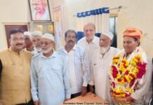 मुस्लिम समाज विकास संस्थान बांसवाड़ा ने कांग्रेस जिला अध्यक्ष रमेश पंड्या स्वागत कर दी बधाई , 23e2be1b 765e 4a60 a1f8 040937a09888