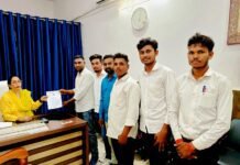 अखिल राजस्थान अनुसूचित जाति जनजाति छात्र संगठन ने गोविंद गुरु राजकीय महाविद्यालय प्राचार्य को सौंपा ज्ञापन , 902b9997 c54e 46e7 9271 70d71bf32b8c