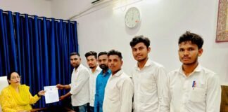 अखिल राजस्थान अनुसूचित जाति जनजाति छात्र संगठन ने गोविंद गुरु राजकीय महाविद्यालय प्राचार्य को सौंपा ज्ञापन , 902b9997 c54e 46e7 9271 70d71bf32b8c