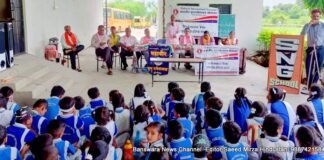 15 अगस्त की पूर्व तैयारी पर बच्चों में उत्साह तिरंगे वितरण किए , BN banswara news.