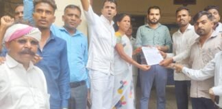 भारत बंद के समर्थन में भारतीय ट्रायबल पार्टी व भारतीय ट्रायबल टाइगर सेना के आह्वान पर कुशलगढ़ कस्बा बंद रहा , BN banswara news