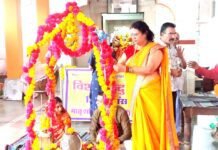 हनुमान मंदिर सावन के अंतिम चरण में तिथि दूज शिवरात्रि जैसा योग होने पर पार्थिव शिवलिंग की पूजा का आयोजन VHP BN News