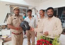 हेलमेट लगाएं, जीवन बचाएं अभियान अंतर्गत तैयब मोटर्स एवं इंडियन रेड क्रॉस सोसायटी के संयुक्त तत्वावधान में वाहन रैली का आयोजन किया गया, WhatsApp Image 2023 09 15 at 4.07.59 PM