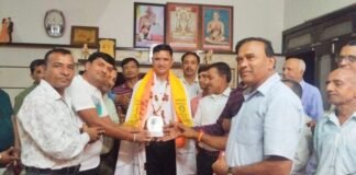 महावीर इंटरनेशनल शाखा नौगामा द्वारा प्रदीप पिंडारमिया का किया स्वागत, BN Banswra News द्वारा प्रदत्त.