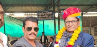 डेरिस संघ ने संभागीय आयुक्त का स्वागत किया। BN Banswra News द्वारा प्रदत्त