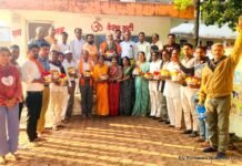 विश्व हिंदू परिषद बांसवाड़ा की आज राम मंदिर प्राण प्रतिष्ठा के आगामी गृह सम्पर्क अभियान व आयोजन की पूर्व तैयारी हेतु बैठक BN news pradatt