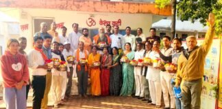 विश्व हिंदू परिषद बांसवाड़ा की आज राम मंदिर प्राण प्रतिष्ठा के आगामी गृह सम्पर्क अभियान व आयोजन की पूर्व तैयारी हेतु बैठक BN news pradatt