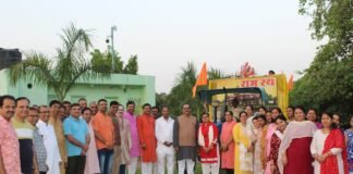 मयूर नगर लोधा में संवत 2081 नव वर्ष का स्वागत , BN Banswara News (3)