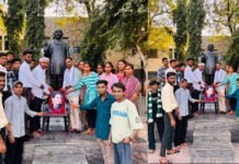 संविधान निर्माता डॉ. भीमराव अंबेडकर को भील प्रदेश विद्यार्थी मोर्चा ने दी श्रद्धांजलि “डॉ. भीमराव अंबेडकर श्रद्धांजलि बांसवाड़ा”
