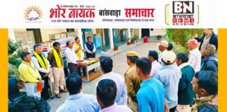 गढ़ी पुलिस थाने में चौपाल जागरण यात्रा का शुभारंभ, महावीर इंटरनेशनल ने बांटे जीवन रक्षक किट nogsms gsdhi thsns 18.1.26