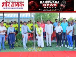 बांसवाड़ा: 21 दिवसीय आवासीय जनजाति खेलकूद प्रशिक्षण शिविर का शुभारंभ 21 दिवसीय आवासीय जनजाति खेलकूद प्रशिक्षण शिविर (2)