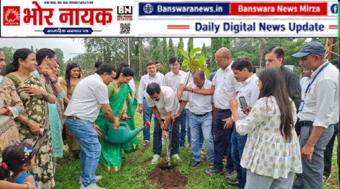 हरियाली अमावस्या पर 251 पौधों का रोपण, (1)